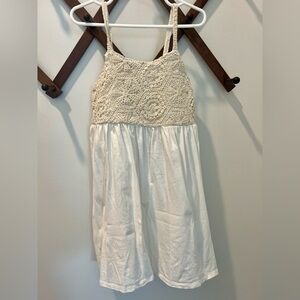 H&M Dress Crochet Little girl 6X/7